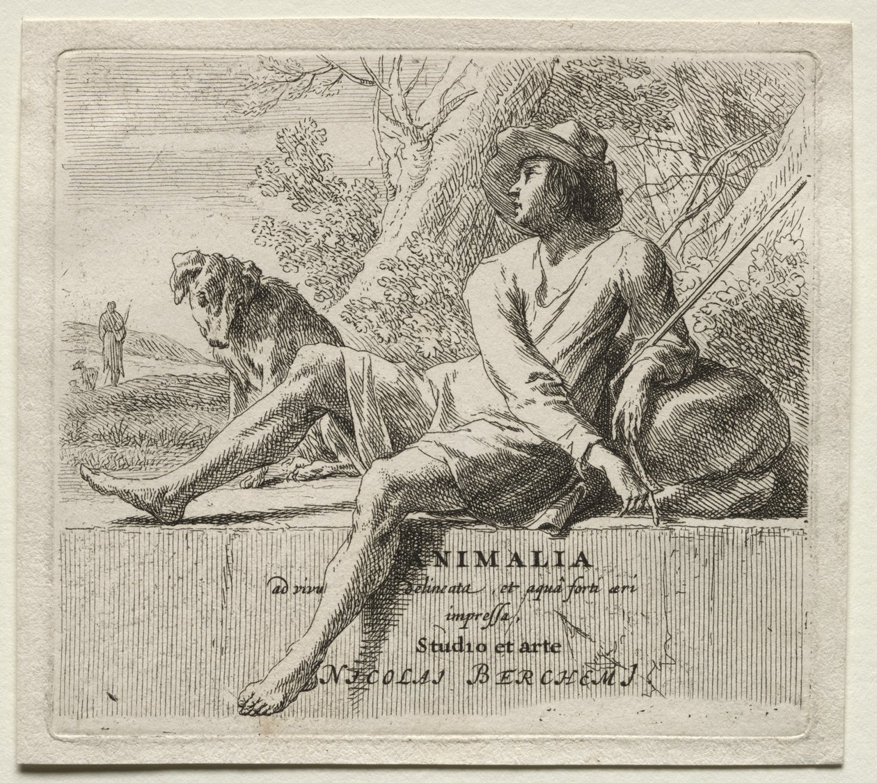 Nicolaes Berchem the Elder Shepherdingシリーズ。 作： ニコラエス・ピータース。ベルケム