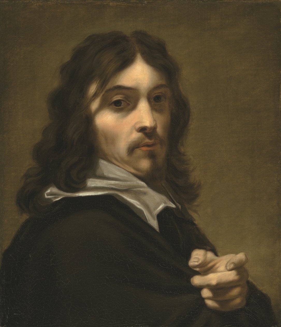 ゲオルク・プフリュント（1603-1663）の肖像、胸像（油彩・カンヴァス） 作： ニコラ・ヴァン・ヘルト・ストッケード