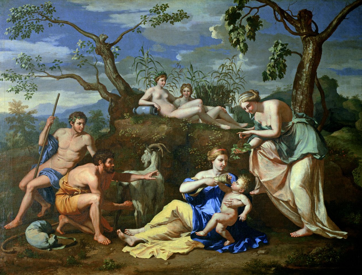 子木星の摂食、1640年頃 作： ニコラス・プッサン