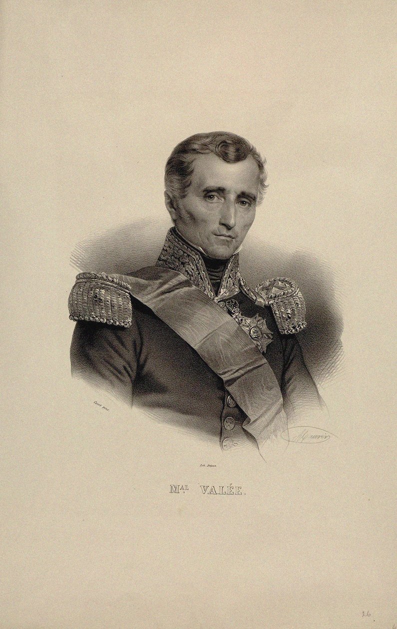 シルヴァン＝シャルルの肖像、ヴァレ伯爵 1773～1846 年。 作： ニコラス・ユスタッシュ・モーリン