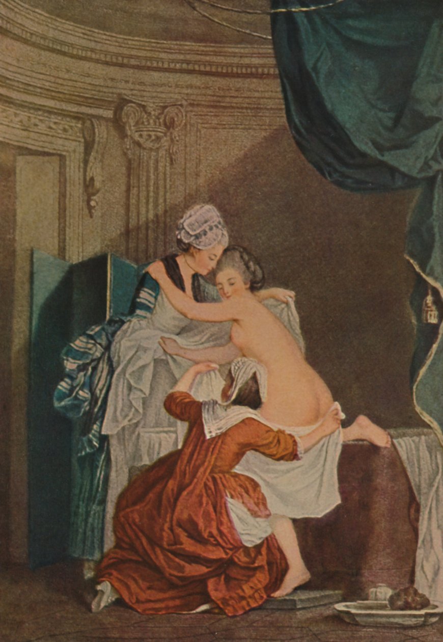 Le Bain、The Bath、c1770-1810、1913 作： ニコラス・フランソワ・ルノー