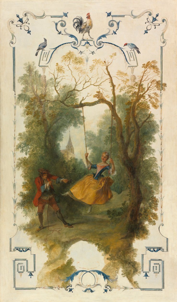 スイング、c。 1723-1727。 作： ニコラス・ランクレ