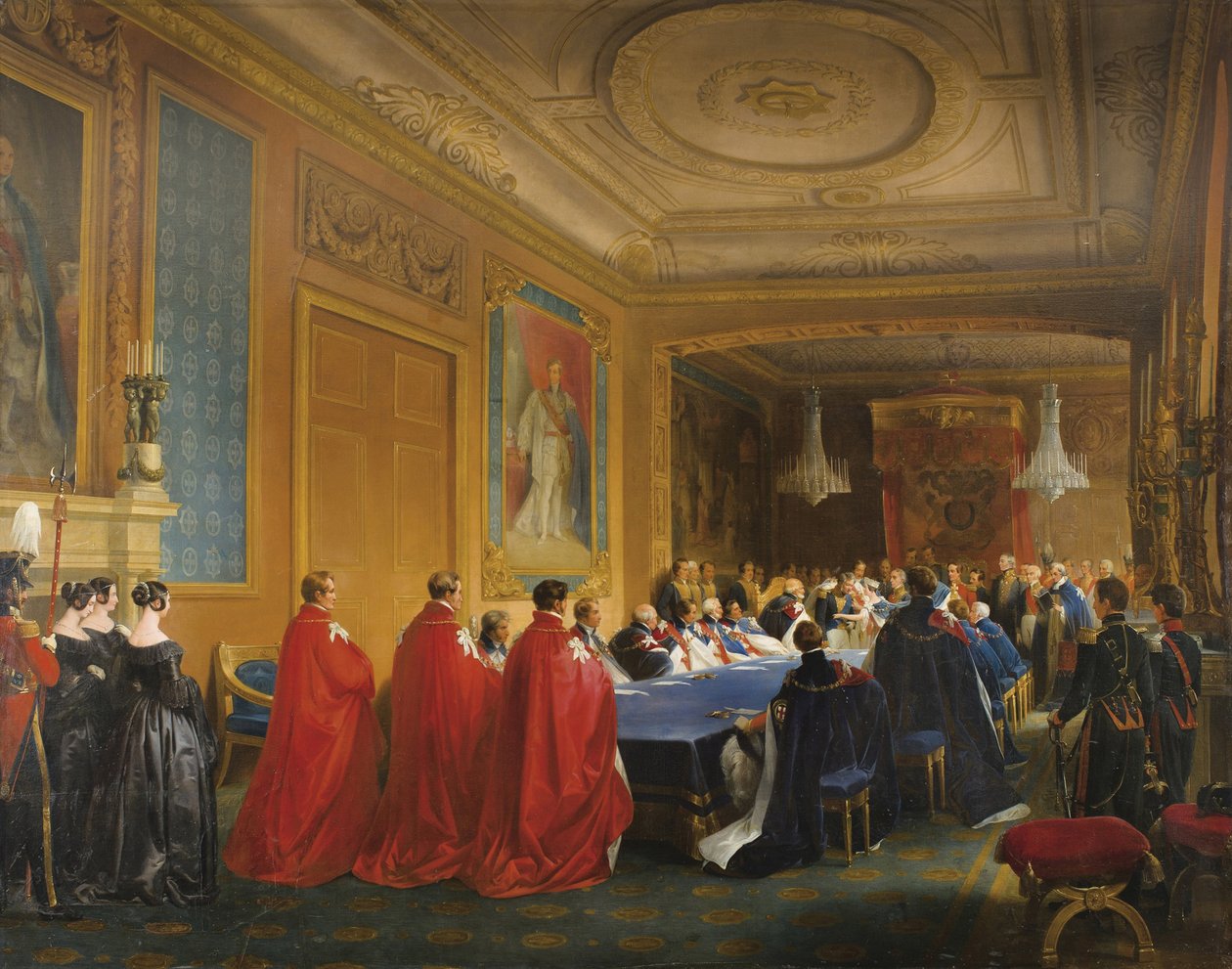 Louis Philippe (1773-1850) recevant l