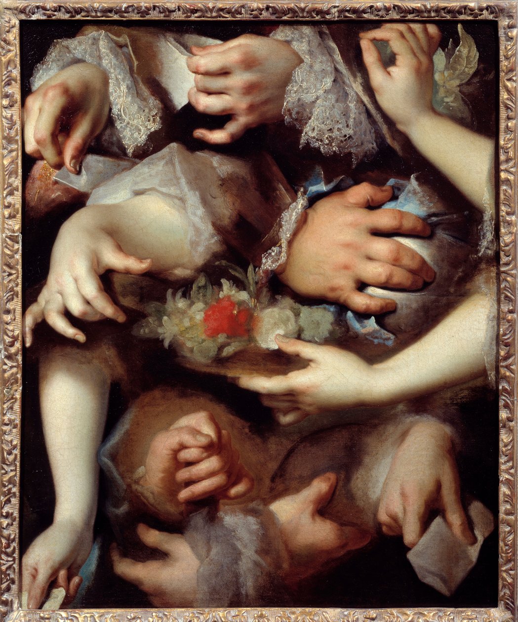 手の習作。ニコラ・ド・ラルジリエール（1656-1746）の絵画