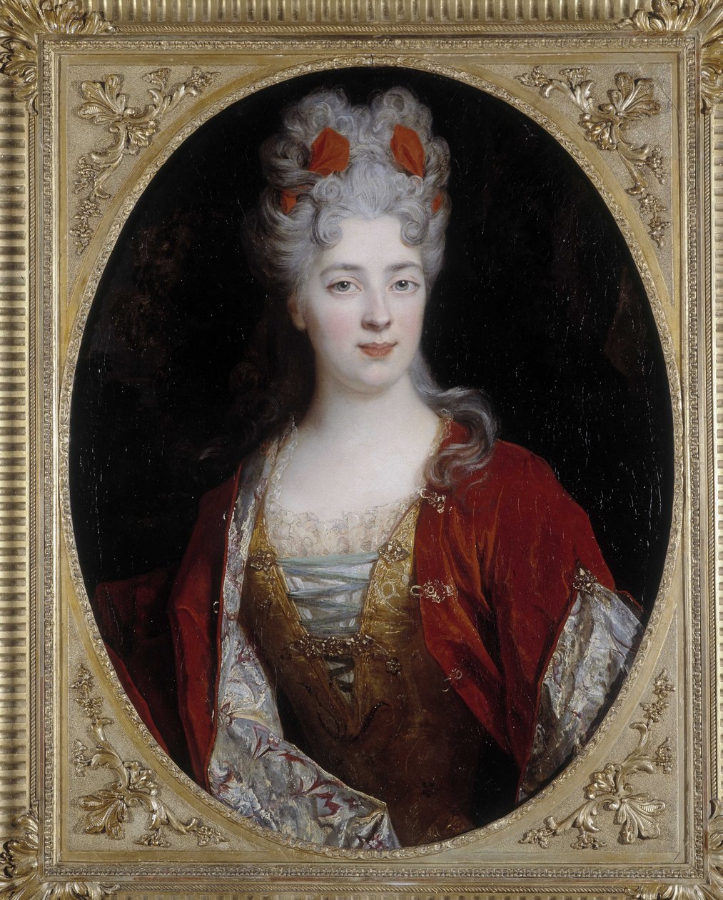 ある女性の肖像。ニコラ・ド・ラルジリエール（1656-1746）の