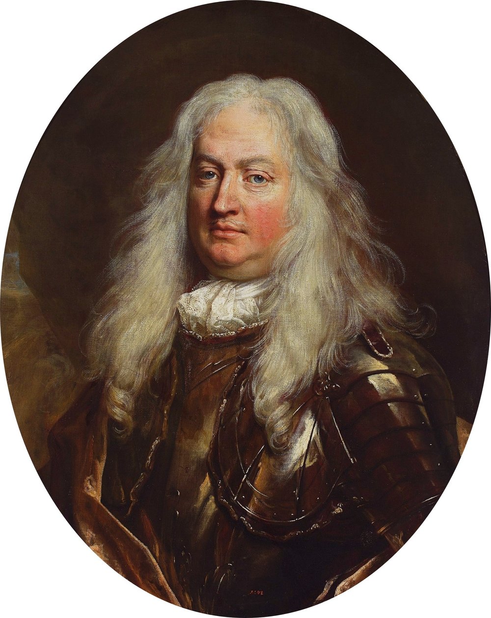 バルド＝バルディ・マガロッティ将軍（1630-1705）の肖像 作： ニコラ・ド・ラルジリエール