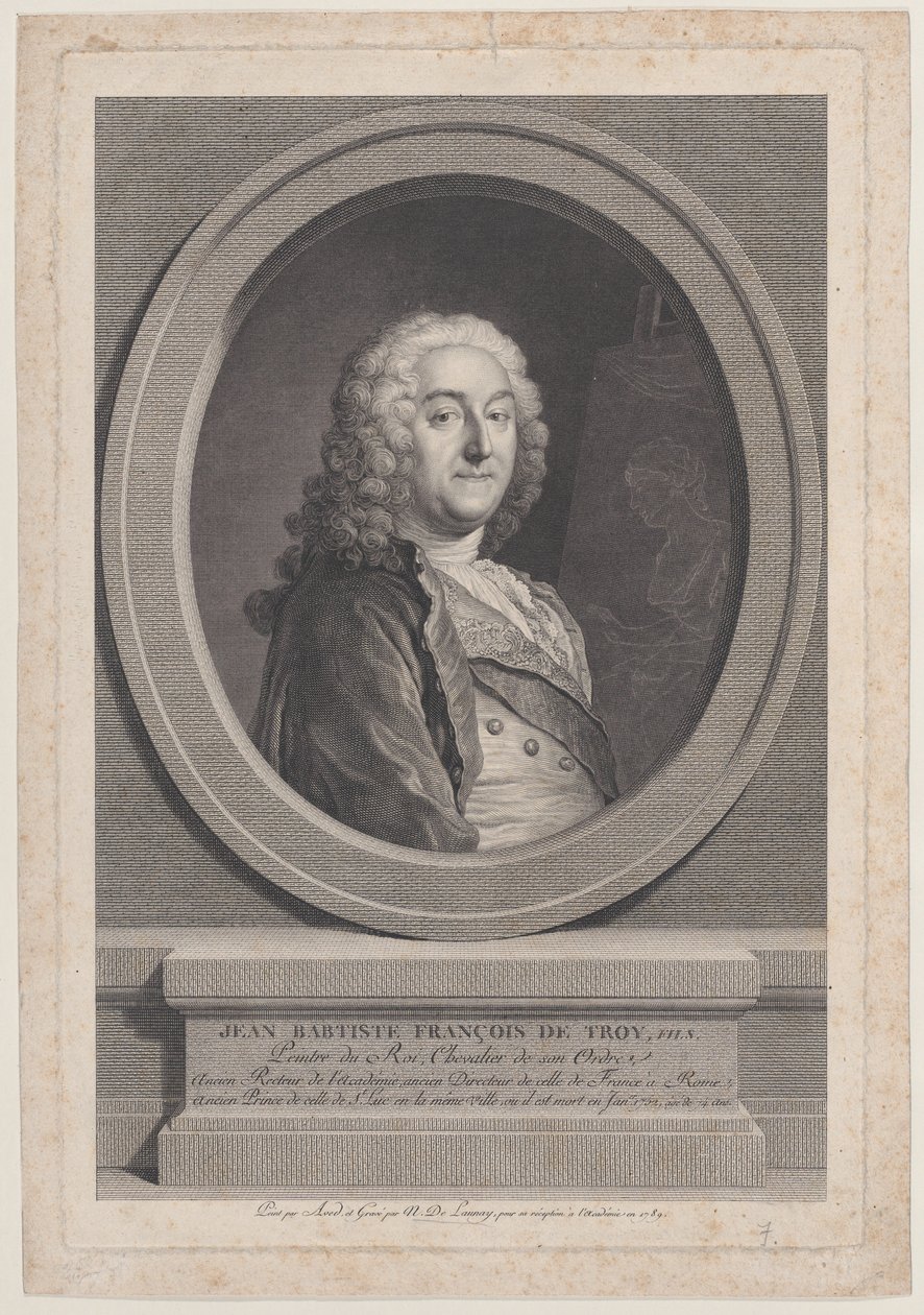 ジャン・バティスト・フランソワ・ド・トロイ、息子、1789., 1789. 作： ニコラス・デ・ラウネイ