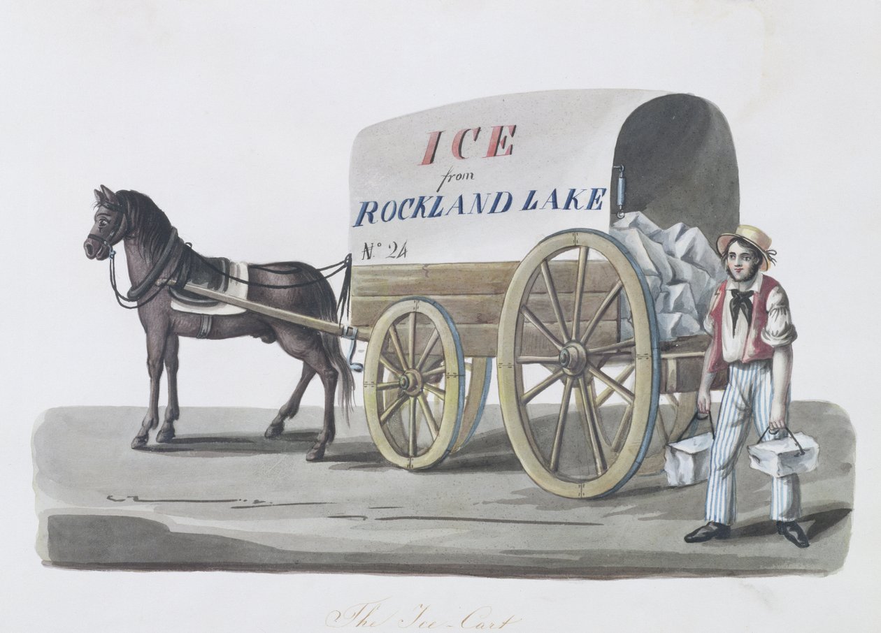 アイスカート、1840-48 作： ニコリーノ・カリョ