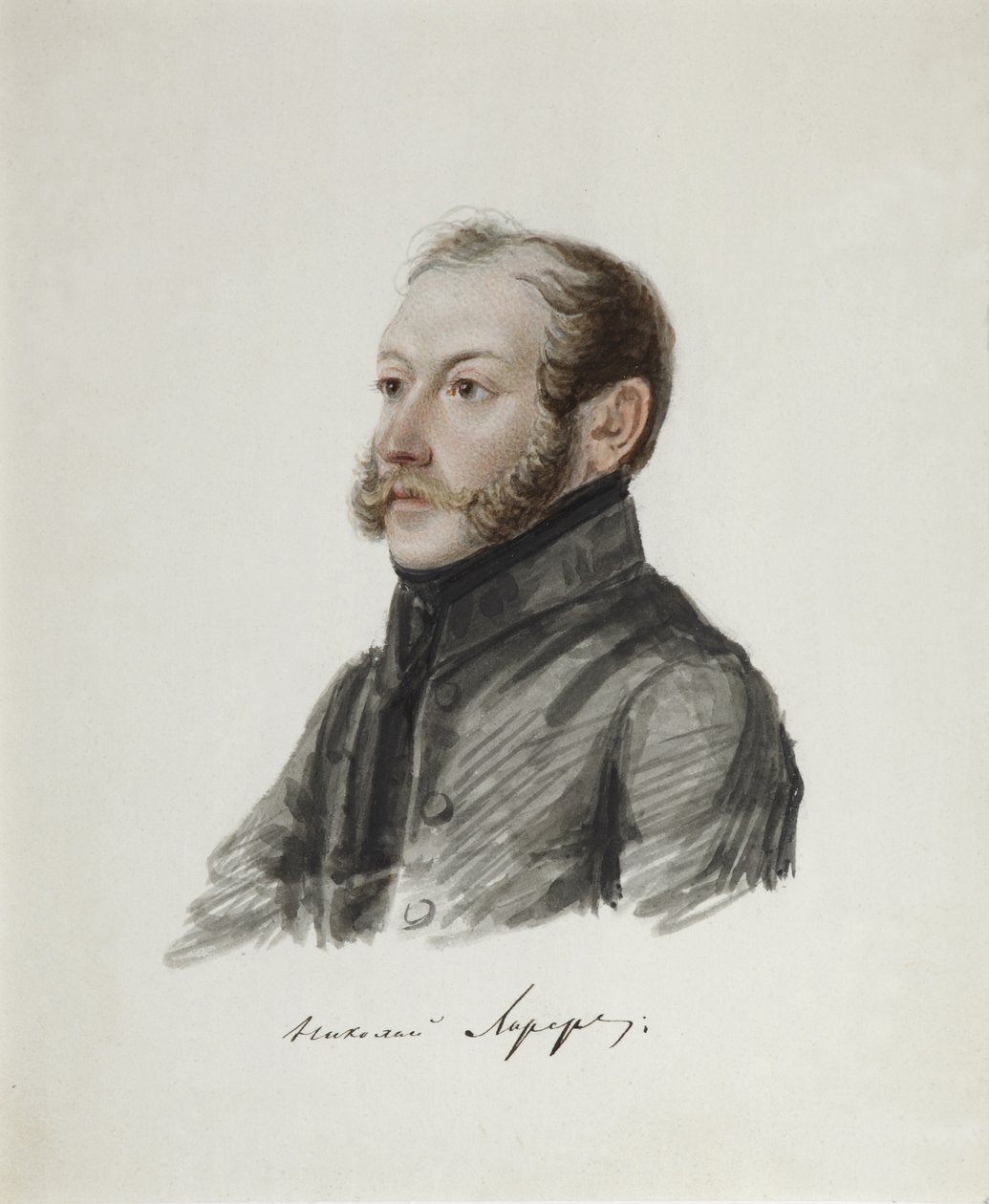 デカブリスト・ニコライ・ロラーの肖像1794-1873、1832-1833