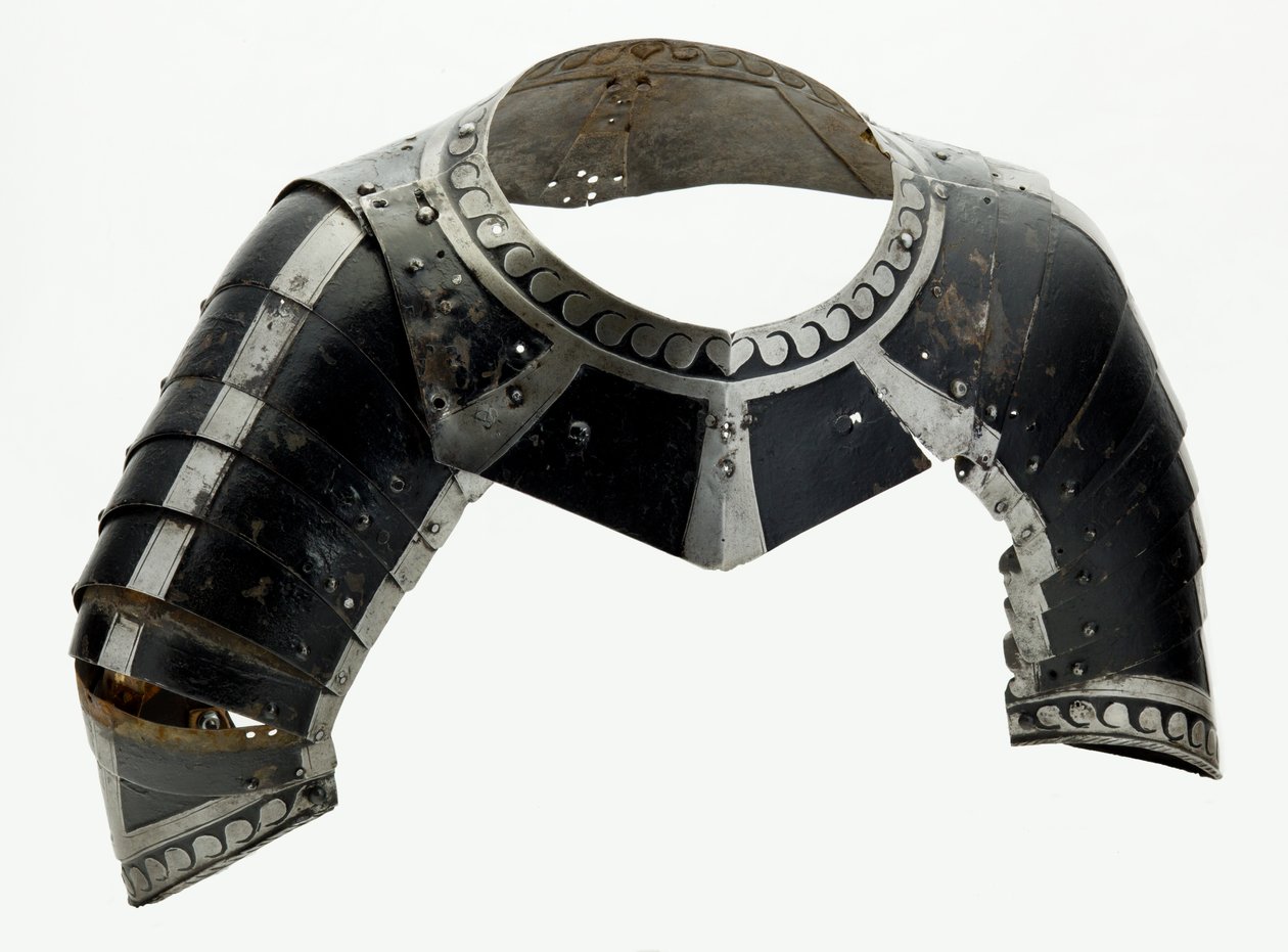 アルメインカラー、c.1580（モダンレザーで塗装されたスチール） 作： 北ドイツの学校