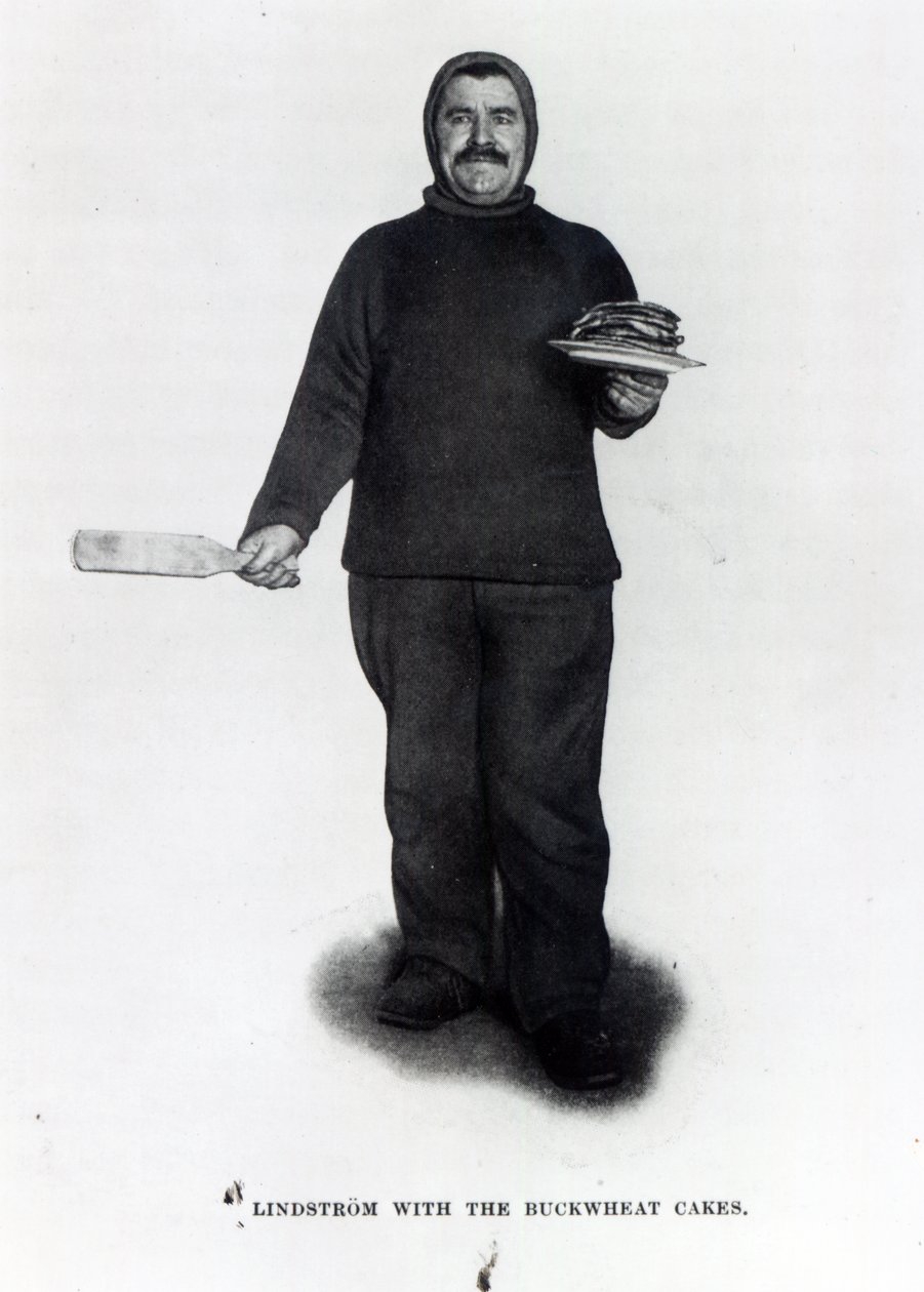 リンドストロームとそば粉のケーキ、南極出身、Roald E. Amundsen、1910〜12年頃 作： ノルウェーの写真家