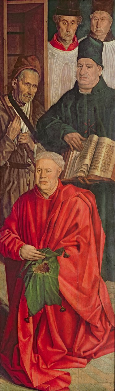 聖ヴィンセントのポリプティックからの遺物のパネル、c.1465 作： Nuno GoncalvesまたはGonzalvez