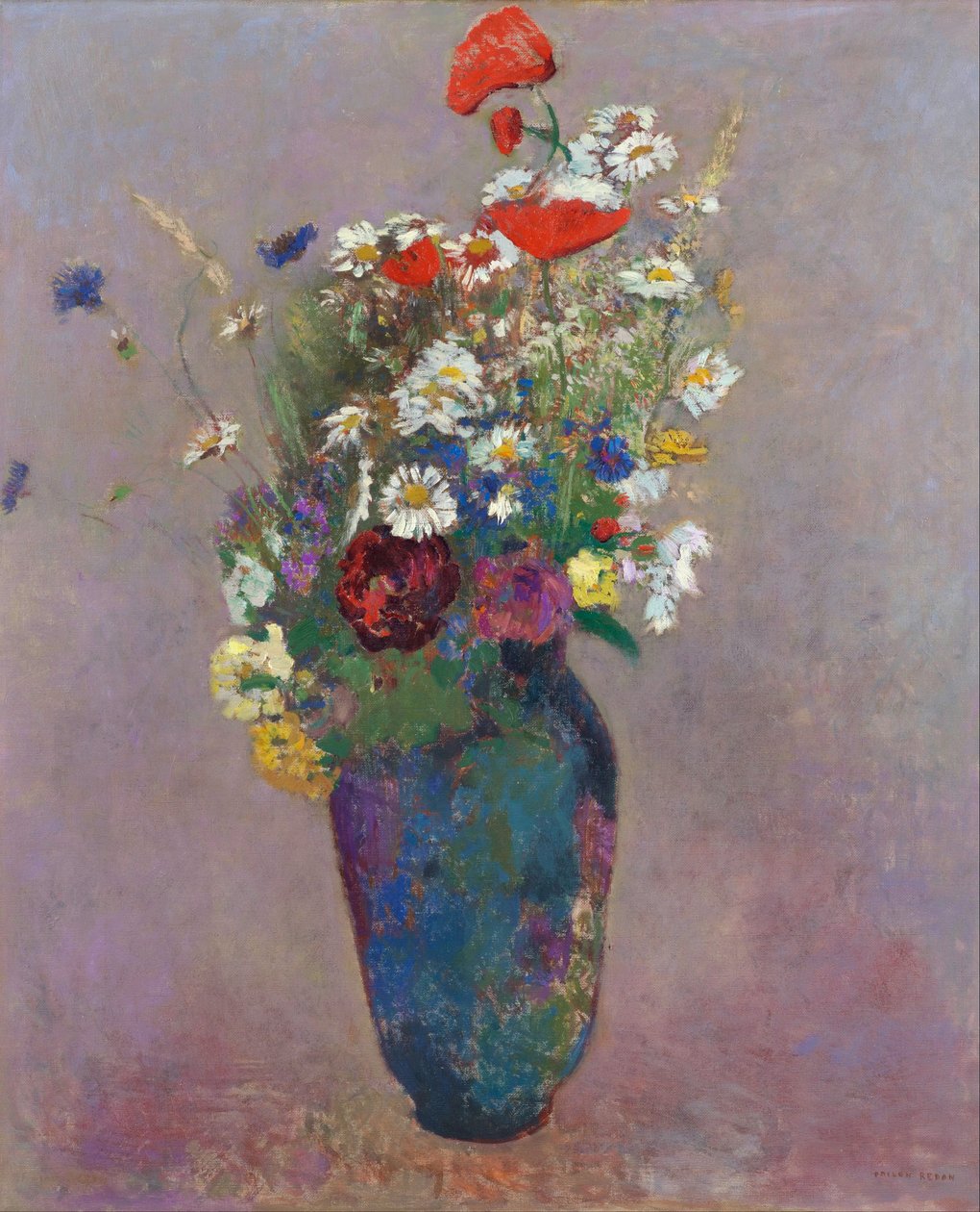 ビジョン：花瓶 par Redon, Odilon (1840-1916) 作： オディロン・ルドン