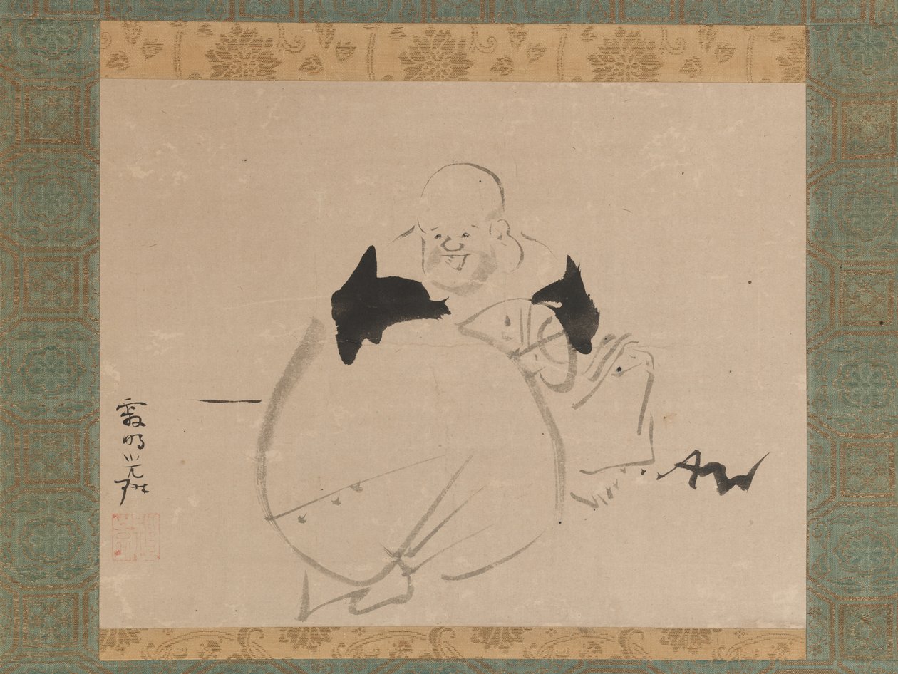 布袋、1704年以降。 作： 尾形光琳