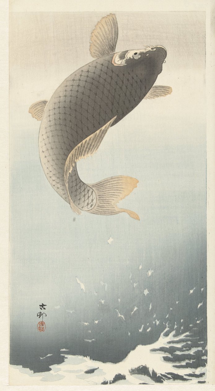 鯉 作： 大原光子