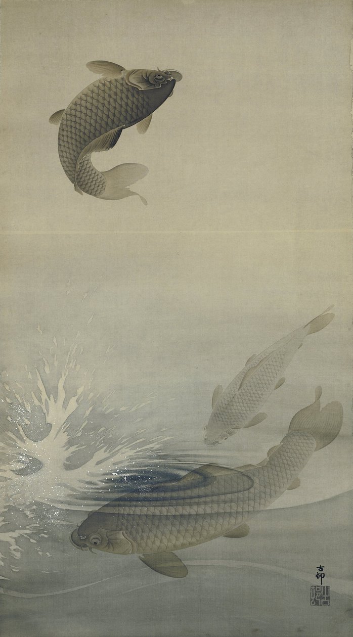 鯉 作： 大原光子