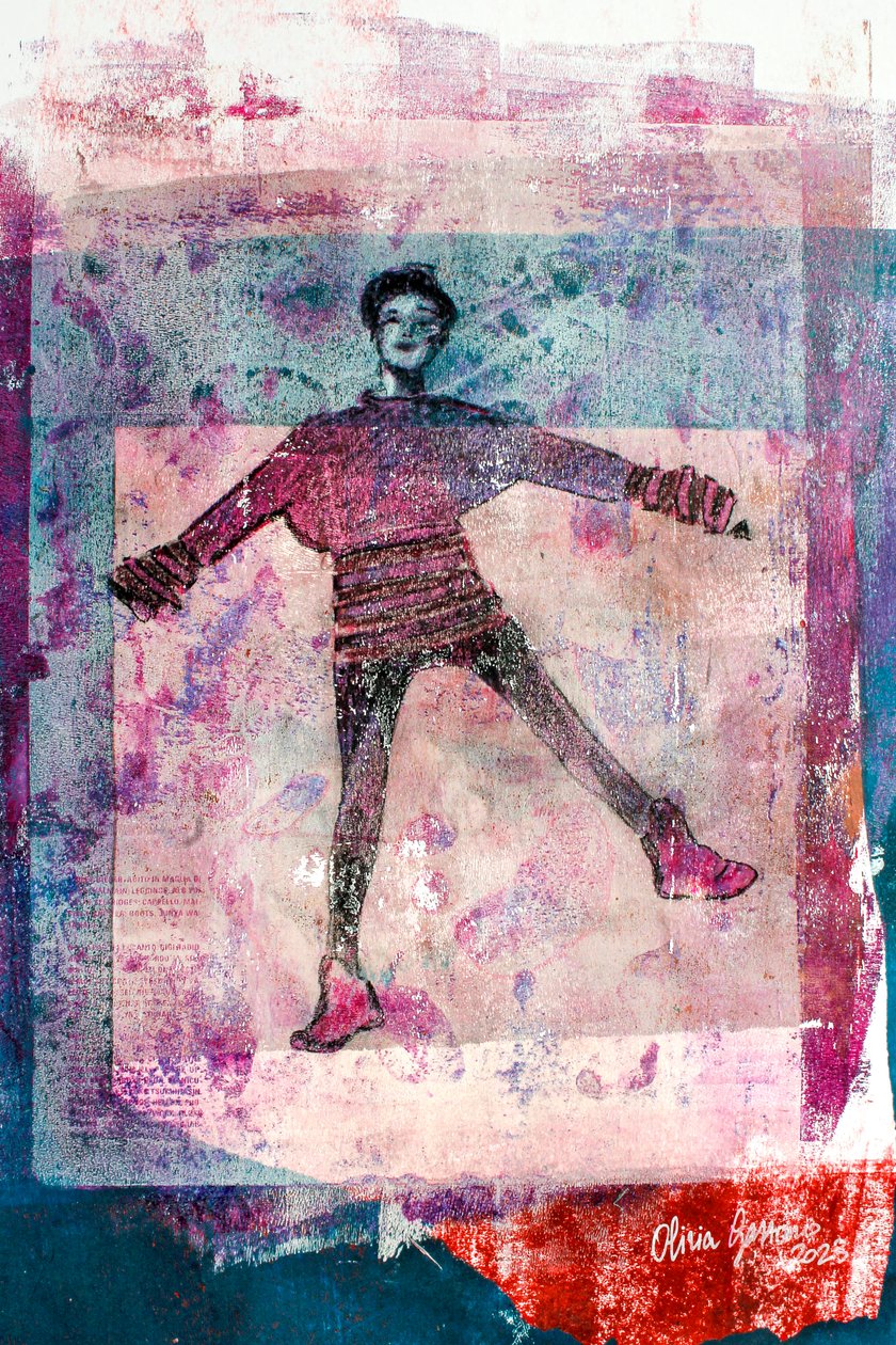 ジョイア・ジェル、2023（ミクストメディア、紙） 作： 