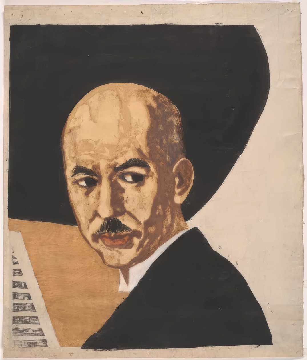 山田耕助の肖像 作： 恩地孝四郎