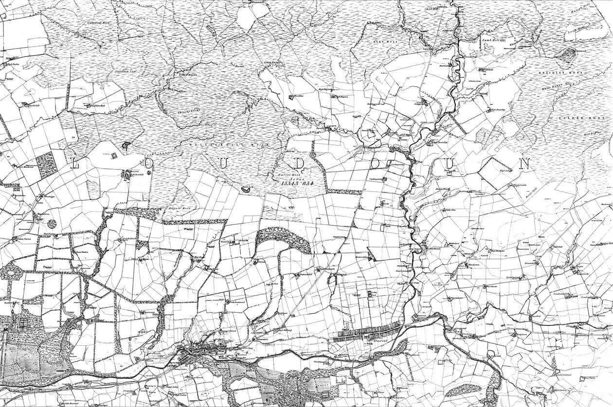 Ayrshireの地図 作： 兵器調査