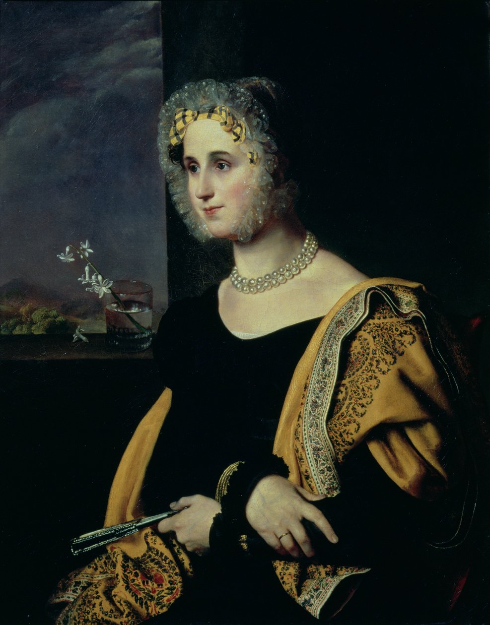 エカテリーナ・アヴドゥリナの肖像、ヤコブレバ（1788-1832）1822-23 作： オレスト・アダモビッチ・キプレンスキー