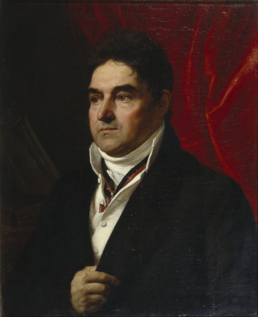 Vasily Semyonovich Khvostov 1756-1832、1814の肖像 作： オレスト・アダモビッチ・キプレンスキー