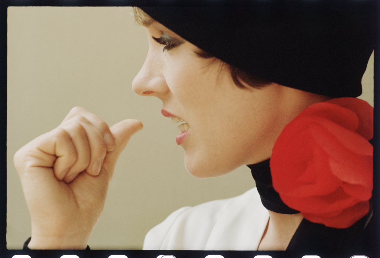 ジュリー・アンドリュース、「Thoroughly Modern Millie」の撮影現場にて 作： オーランド・スエロ