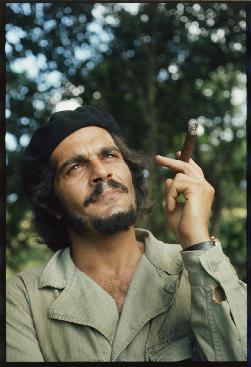 Che」でチェ・ゲバラを演じるオマー・シャリフ（1969年）（写真 作： オーランド・スエロ