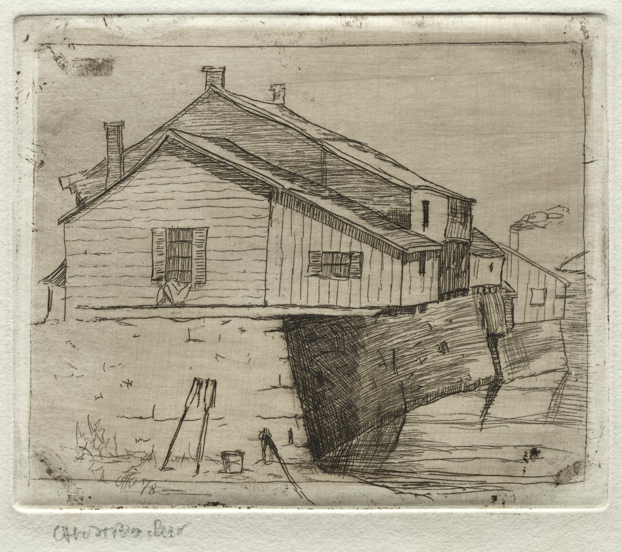 コテージ、クリーブランド、1878年。 作： Otto H. Bacher