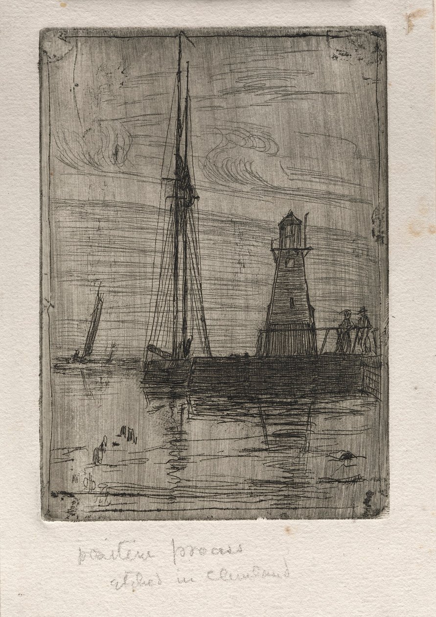リバーピア、1890年。 作： Otto H. Bacher