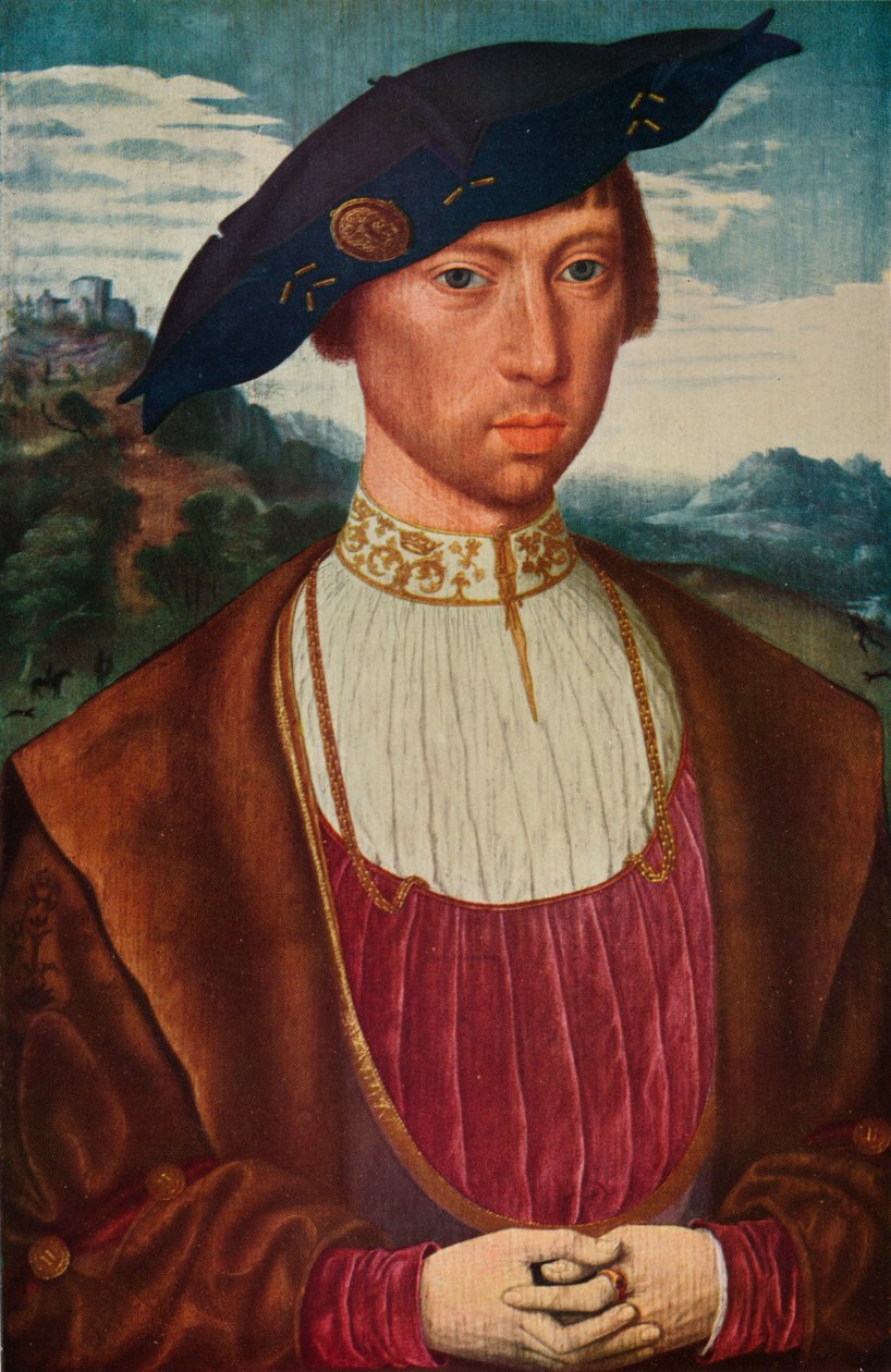 「Joost Van Bronckhorst の肖像」、c1520 作： オットーリミテッド