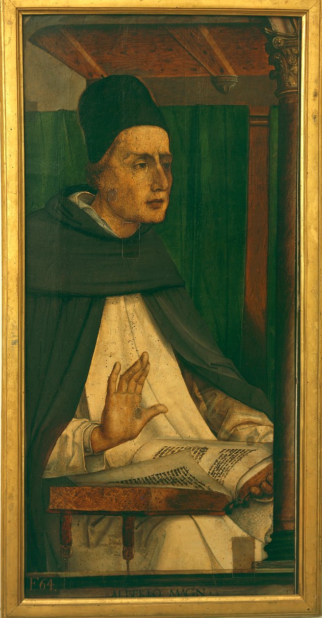 アルバート大帝（油彩・キャンバス 作： P.（c.1450 1504）Joos van Gent and Berruguete