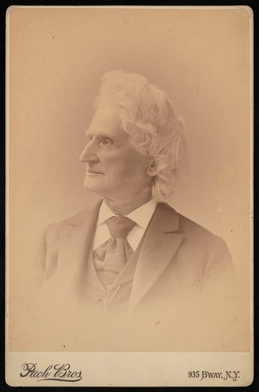 James Dwight Dana 1813-1895 の肖像、1895 年 2 月。 作： パックブラザーズ