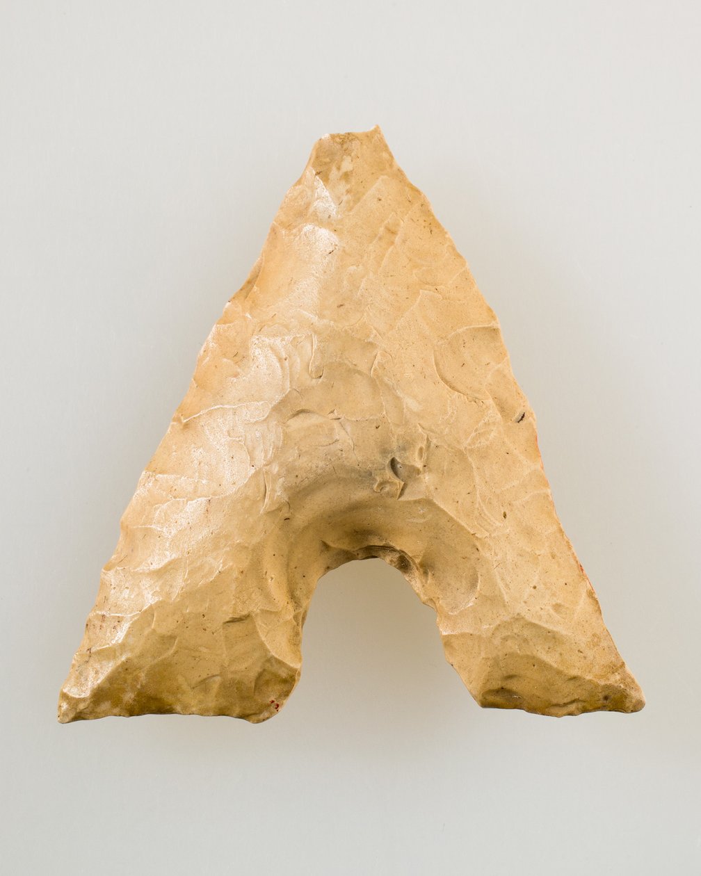 鏃（やじり）、紀元前90,000～5,000年頃（フリント 作： 旧石器時代旧石器時代