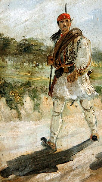 軍服、5枚のコレクション（349159および349161-63も参照） 作： パノスアラバンティーノ