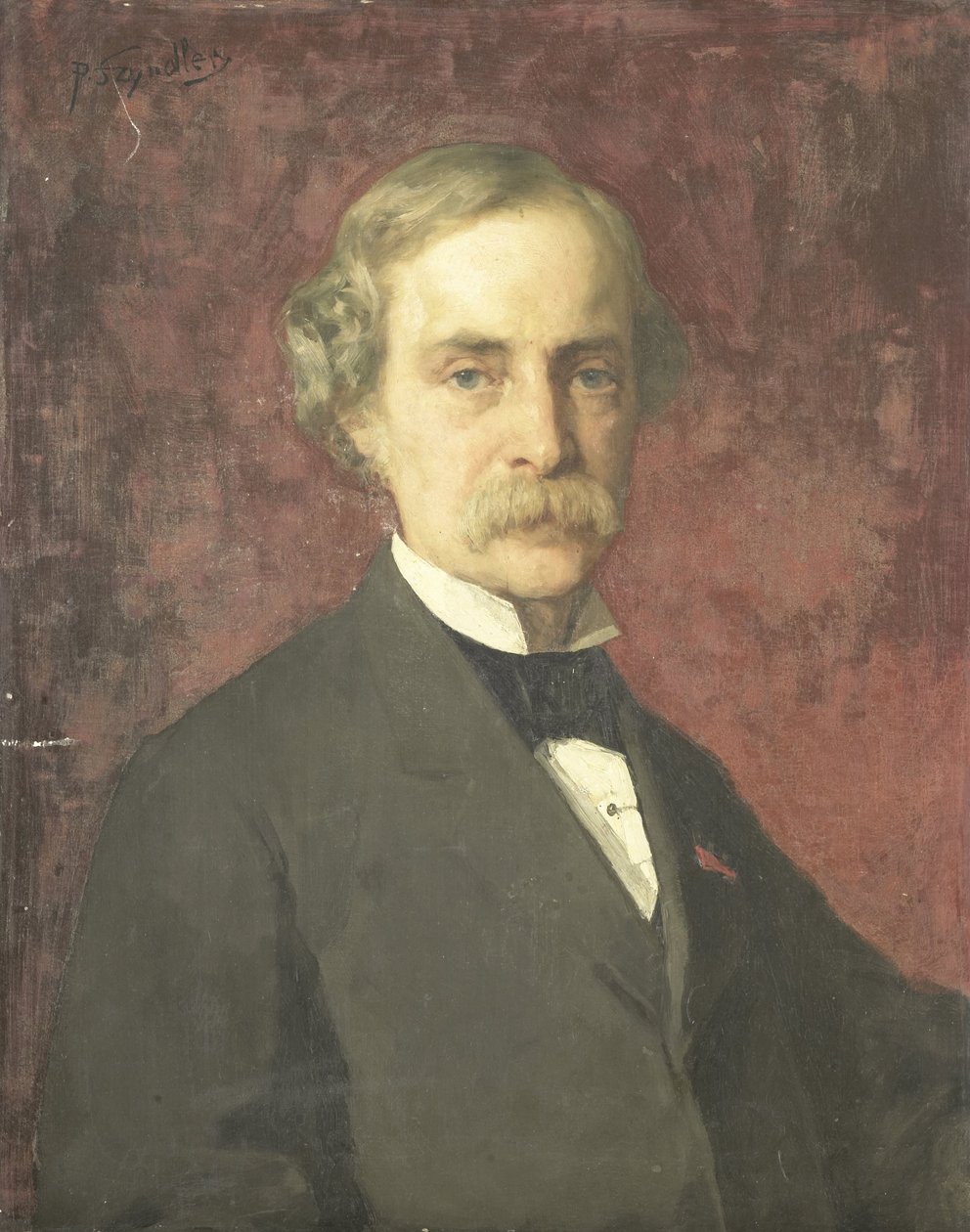 ヨハン・ヴィルヘルム・カイザー (1813-1900)。 グラフィックアーティスト、彫刻学校およびアムステルダム国立美術館のディレクター 作： パンタレオンシンドラー