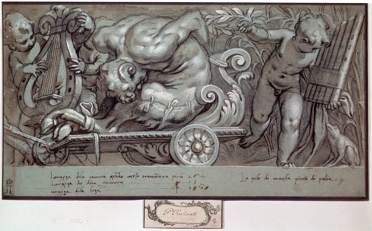 マルシャスの罰、c1573。 作： パオロ・ファリナティ