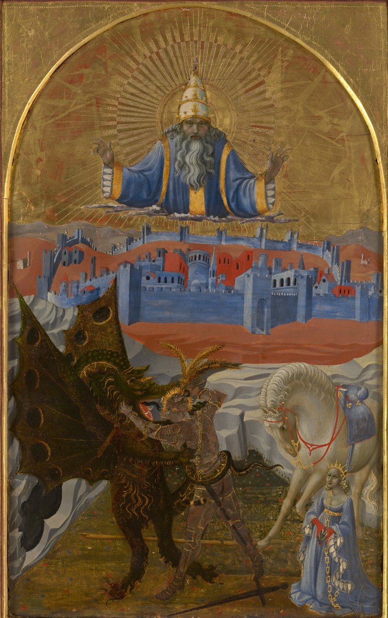 St. Georg tötet den Drachen 作： パオロ・ウチェッロ