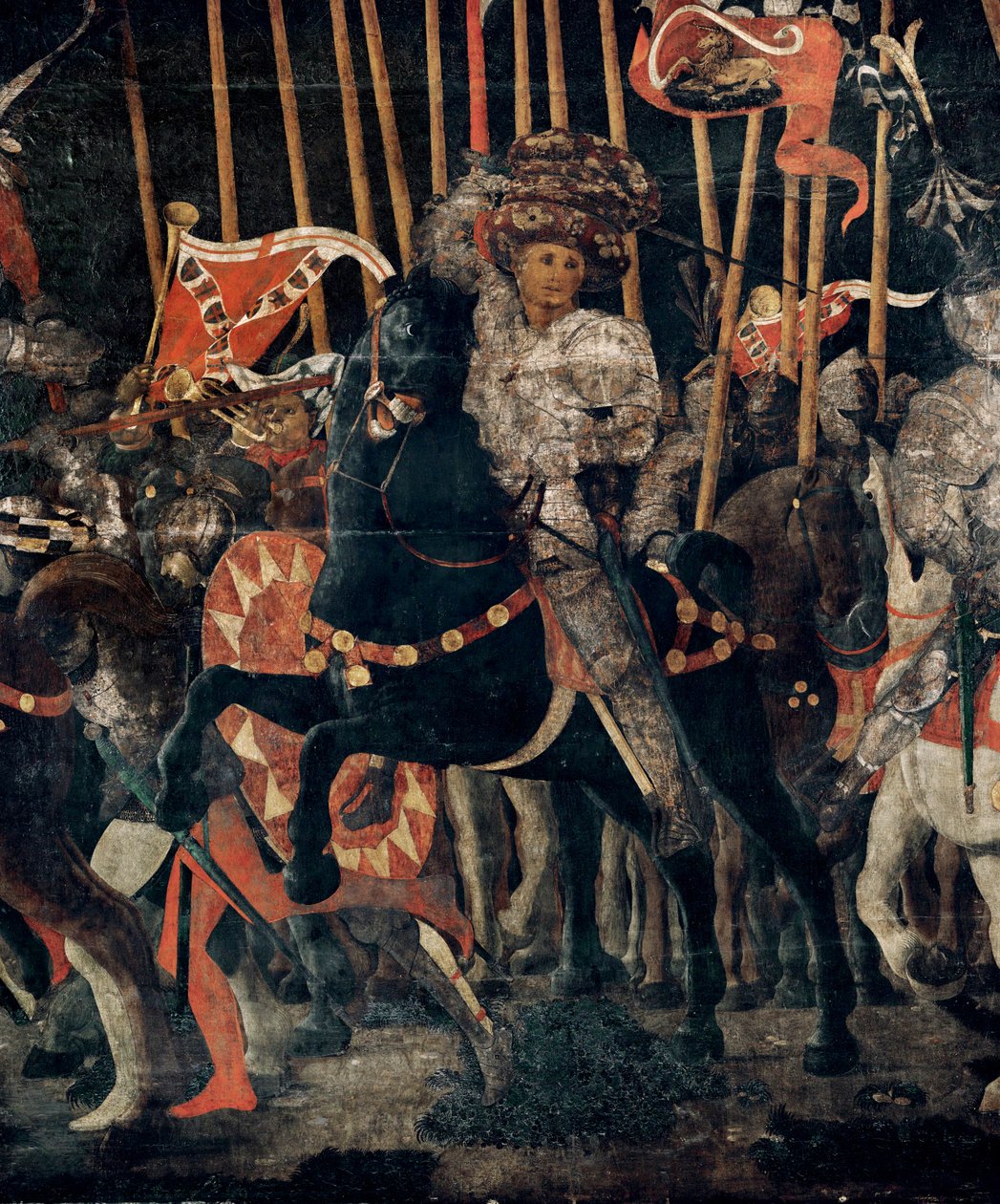 1432年のサン・ロマーノの戦い... 作： パオロ・ウチェッロ
