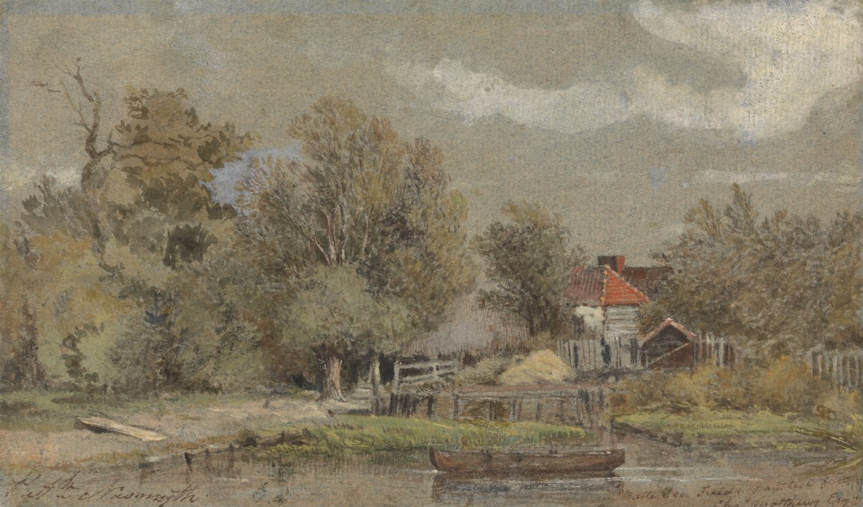 Battersea Fields, pintado por Charles Matthews, esq. 作： パトリック・ナスミス