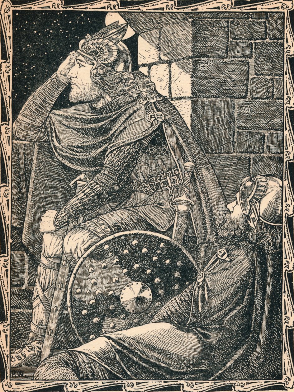 Hereward The Wake At Ely、1902 作： パッテン・ウィルソン