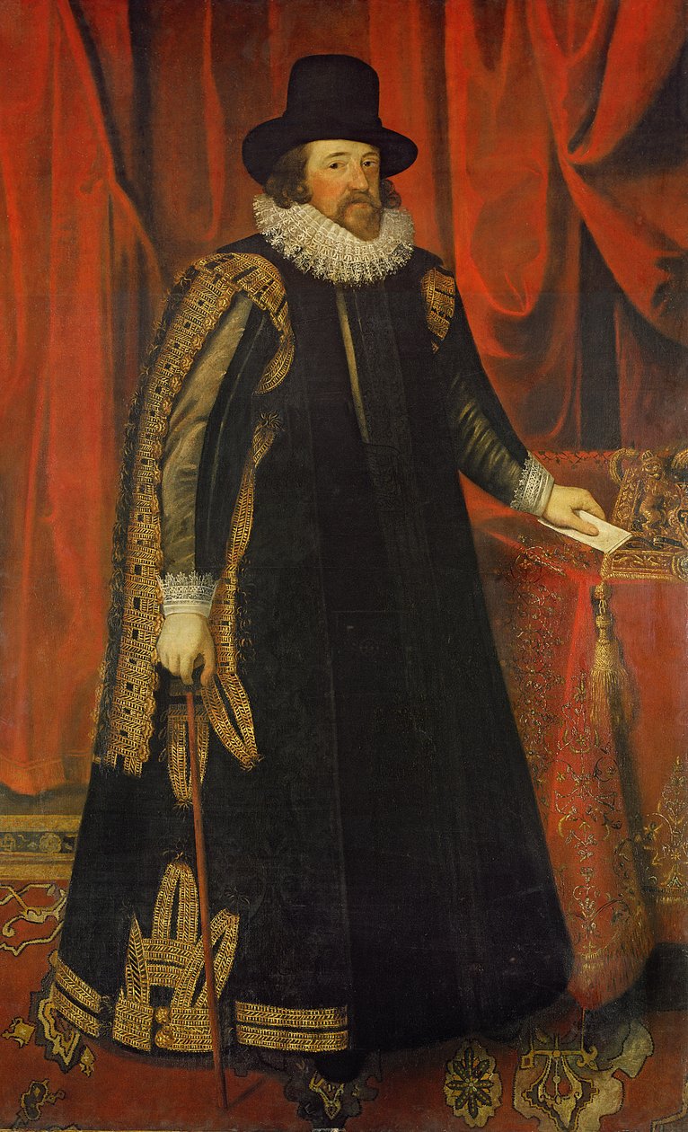 サー・フランシス・ベーコン（1561-1626）セントオールバンズの子爵 作： ポール・ヴァン・ソマー