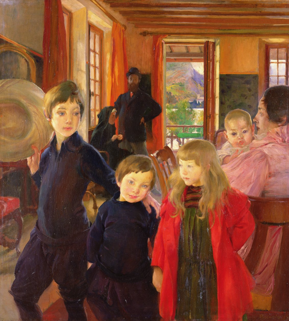 アーティスト家、1890 作： ポール・アルバート・ベスナード