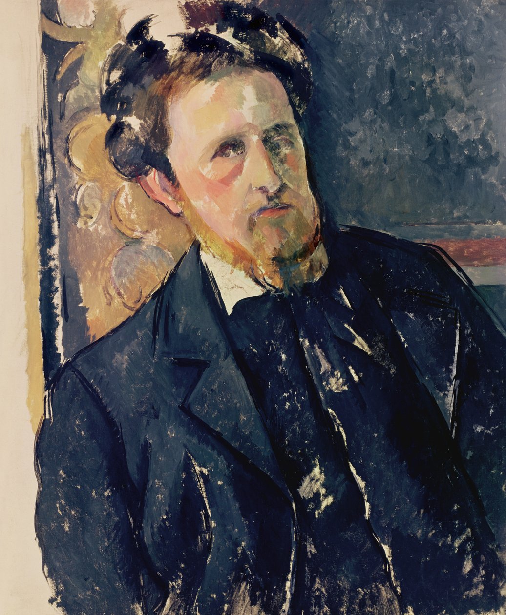 ヨアヒム・ガスケの肖像（1873-1921）1896-97 作： ポール・セザンヌ