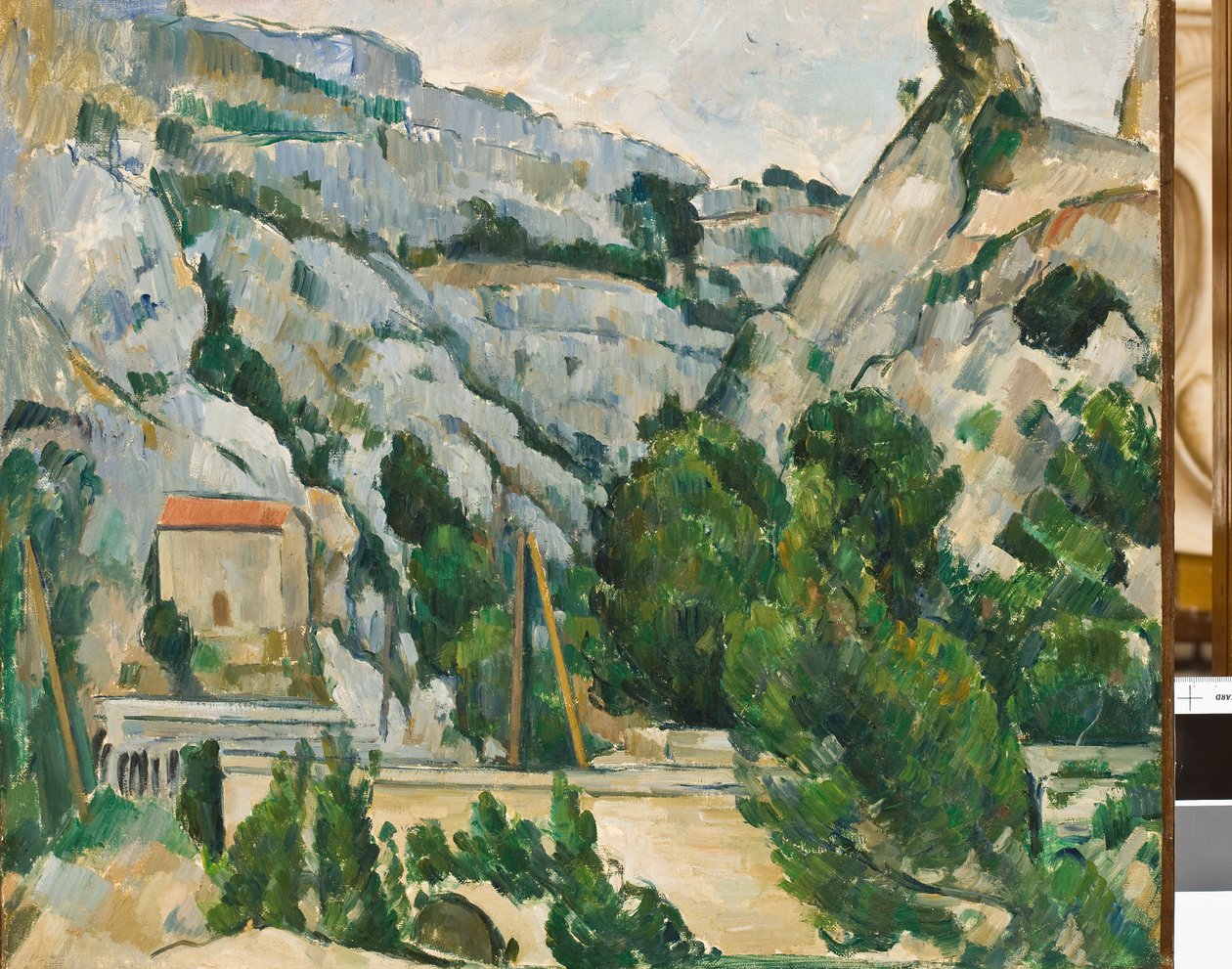 レスタークの高架橋（Le Viaduct a l&39;Estaque）1882 作： ポール・セザンヌ