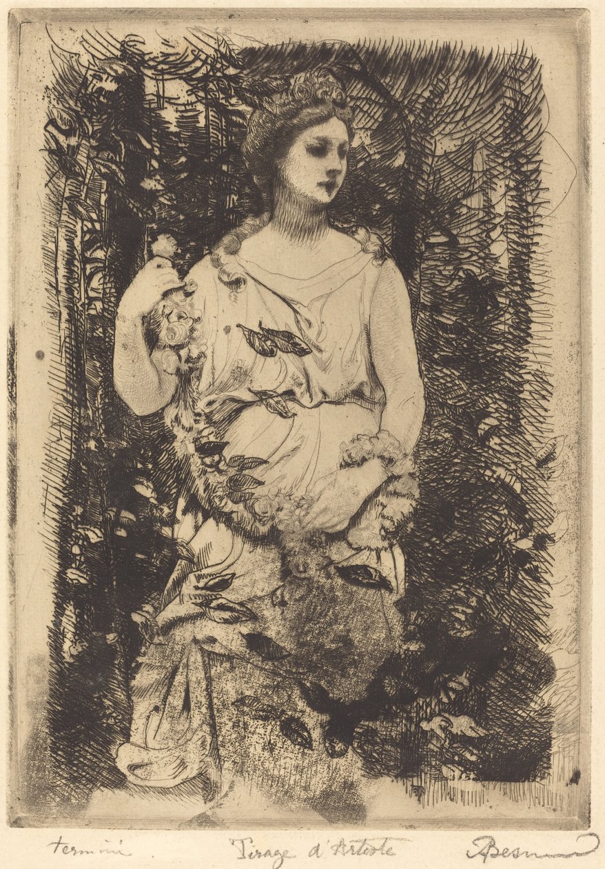 グロスのフローラ、1899年。 作： ポール・アルバート・ベスナード