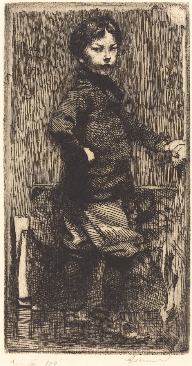 ロバート・ベスナード、1891年。 作： ポール・アルバート・ベスナード
