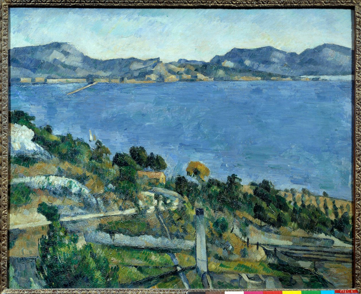 ポール・セザンヌ、【ポーヴルの丘】、希少な画集画より ポール・セザンヌ、【ポーヴルの丘】、希少な画集画より ポール