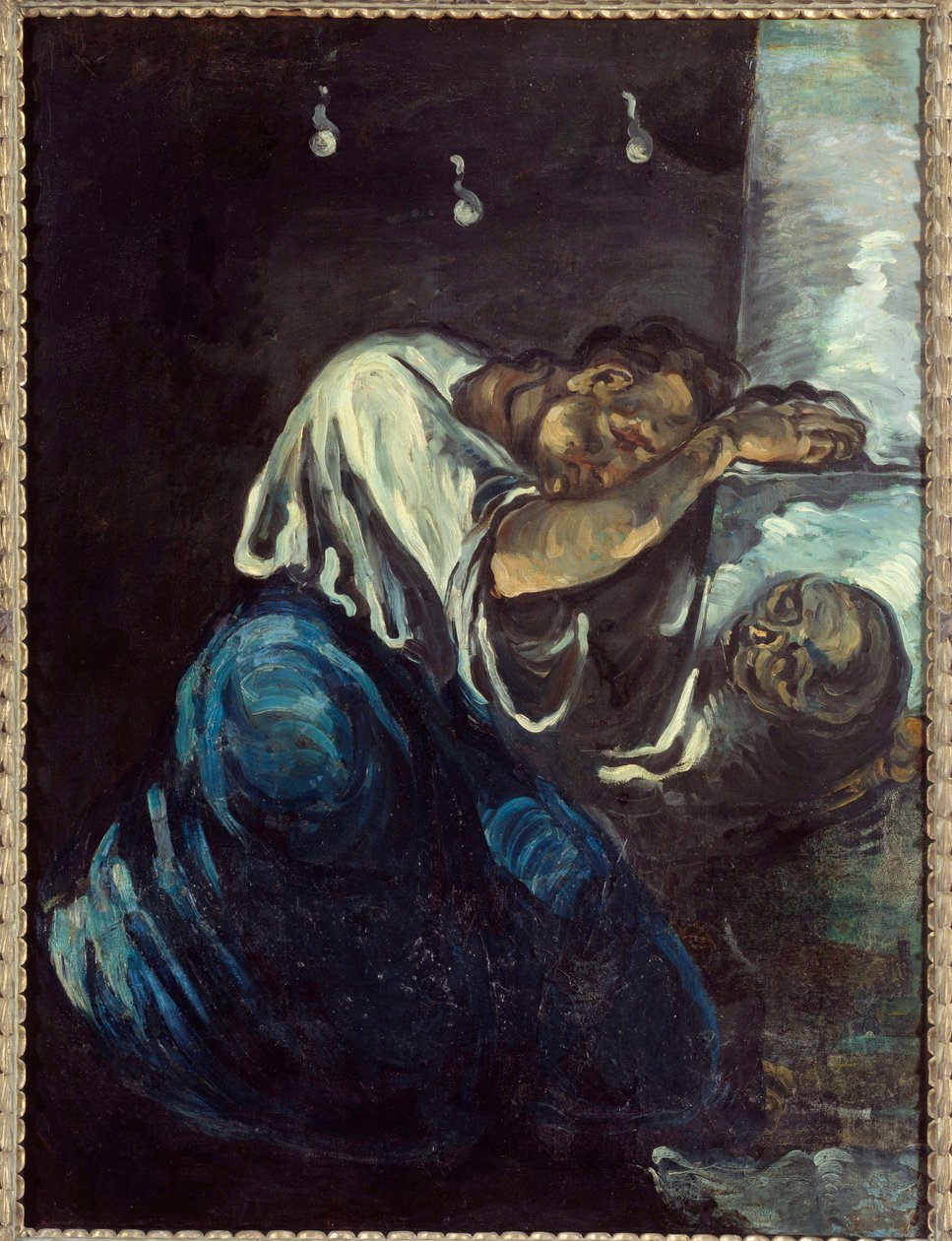 La madeleine ou la pain ポール・セザンヌ（1839-1906）の絵画 1869年