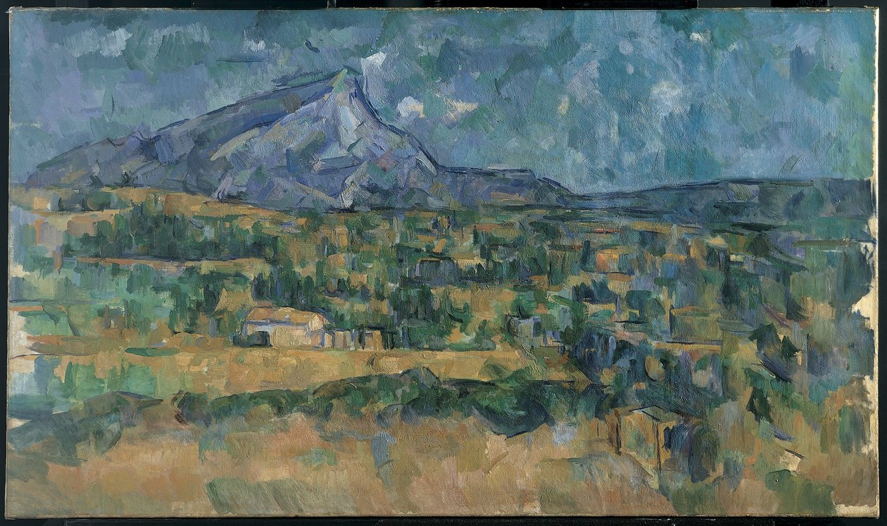 サント・ヴィクトワール山 作： ポール・セザンヌ