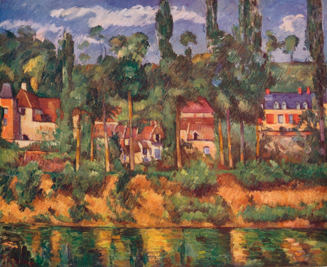 メダン城、c1880、1936 作： ポール・セザンヌ